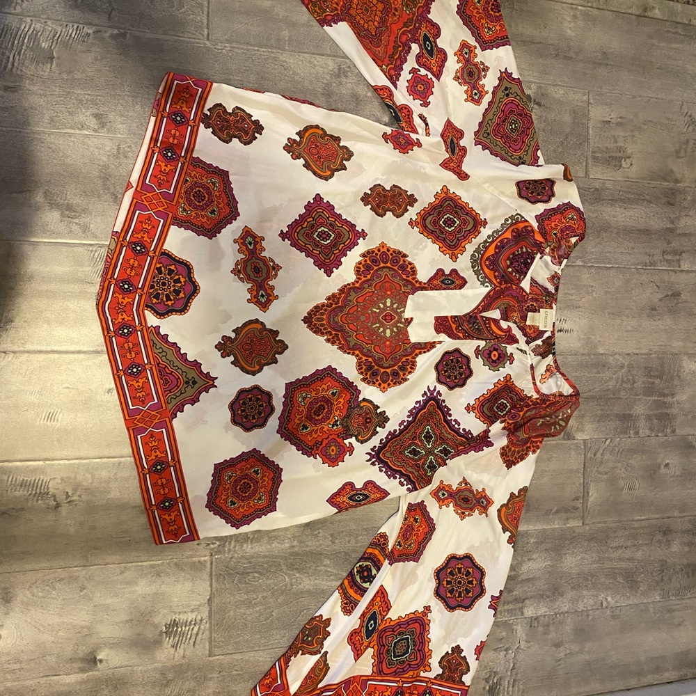 Chico's Colorful Paisley Blouse